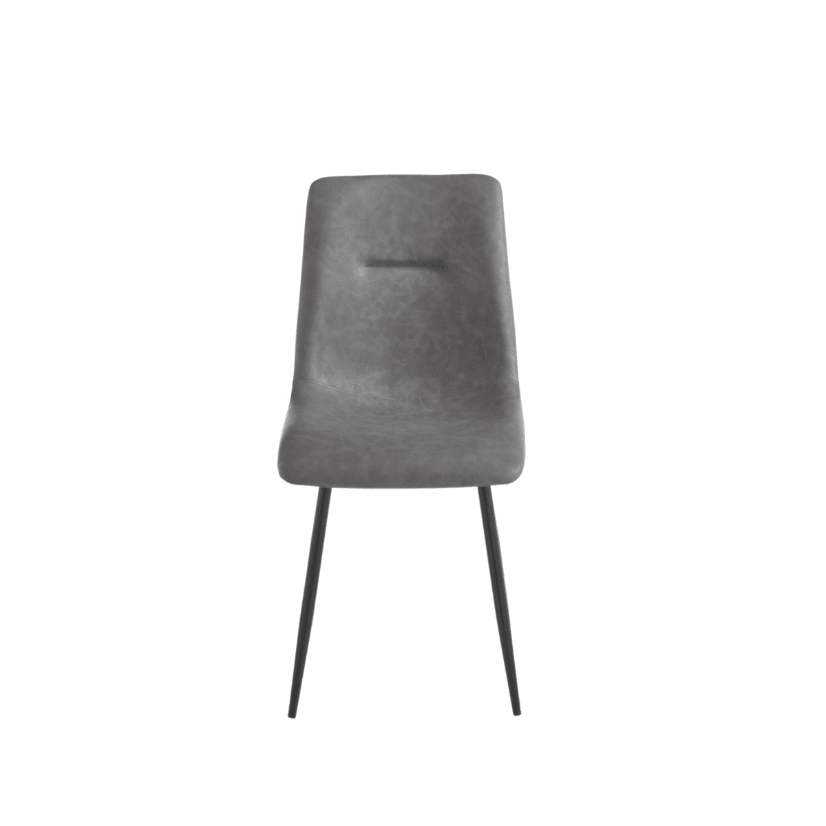 Set di sedie imbottite moderne "Zaren" in ecopelle da pranzo cm 45x59 90h - MondoViro