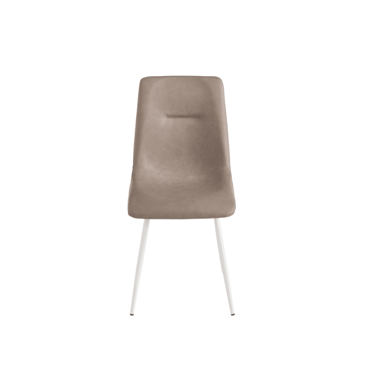 Set di sedie imbottite moderne "Zaren" in ecopelle da pranzo cm 45x59 90h - MondoViro