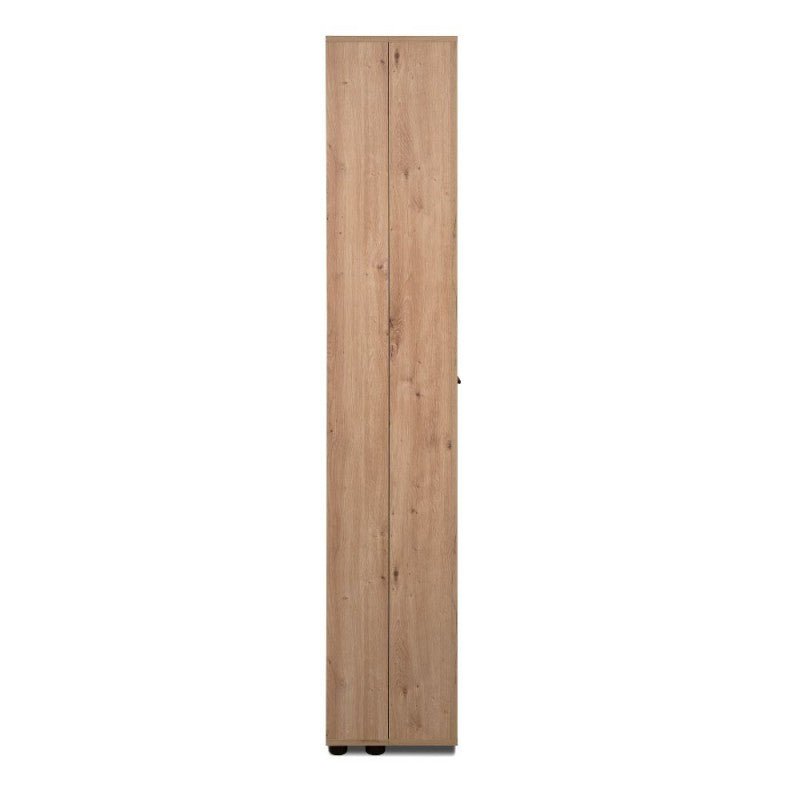 Scarpiera ingresso slim 2 ante "Lugo" in legno 5 scomparti salvaspazio - MondoViro