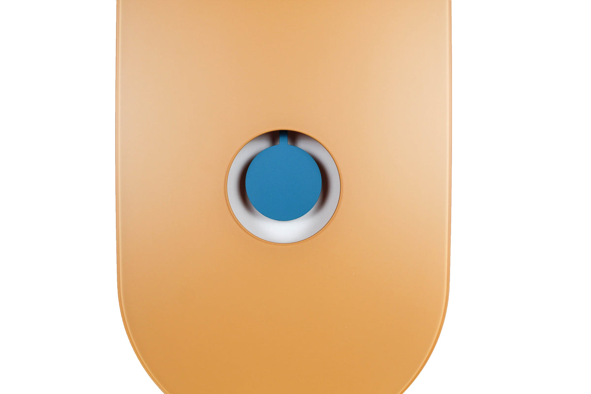 Orologio a pendolo di design "Marrakech" in vetro satinato