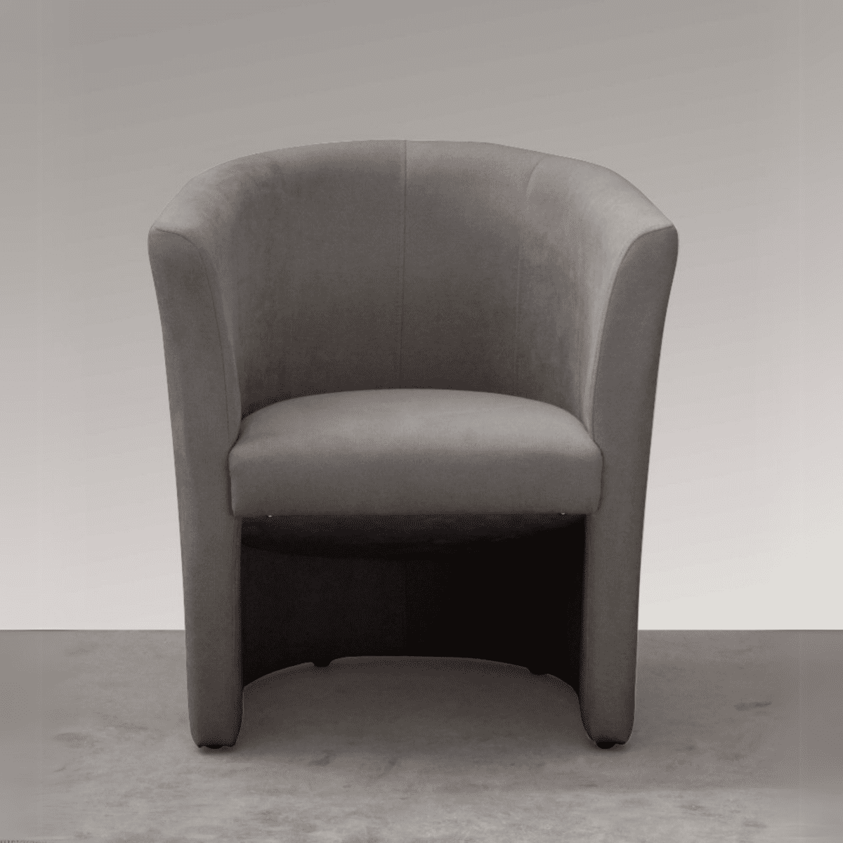 Poltrona in tessuto moderna "Belize" con struttura in legno cm 63,5x62,5 76h - MondoViro