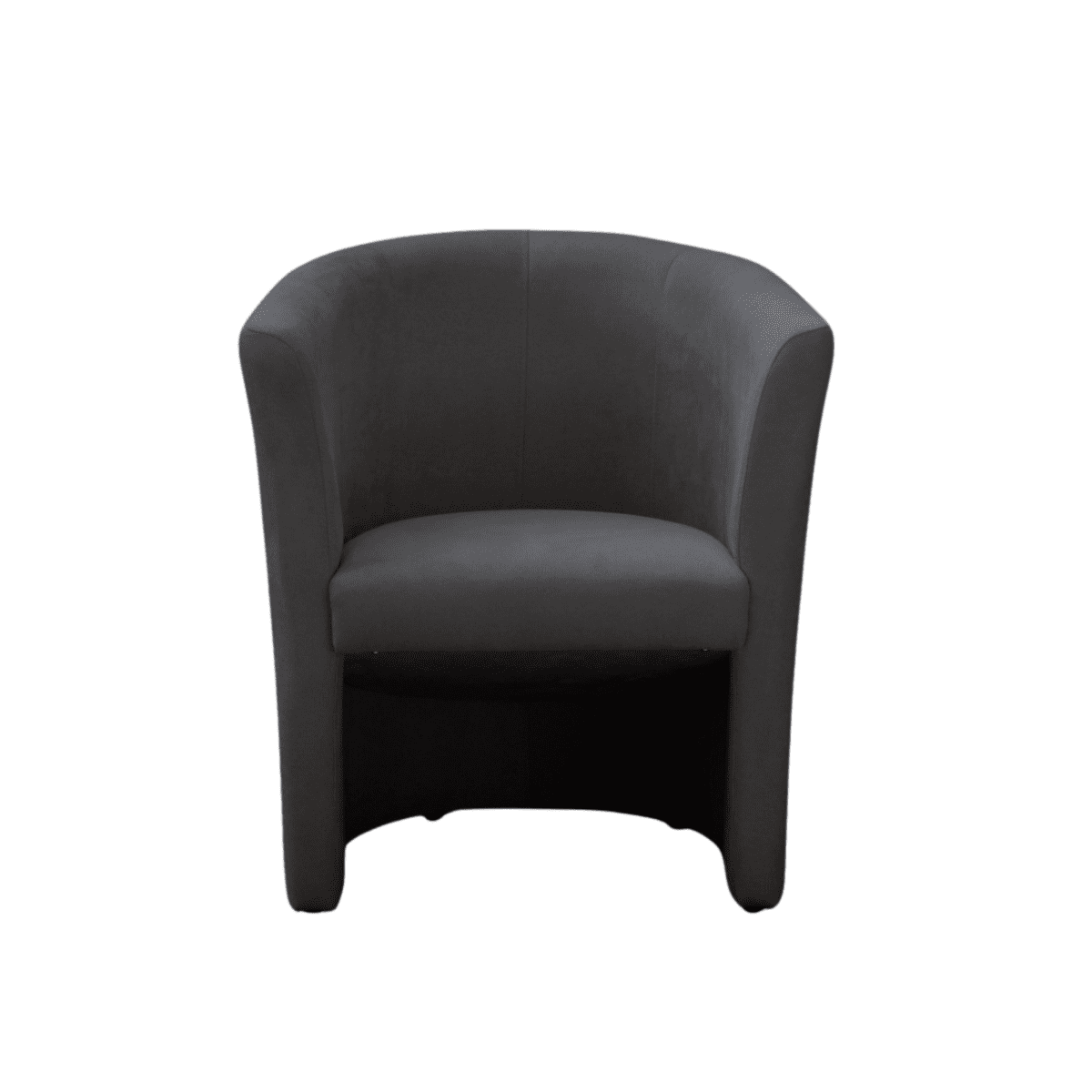 Poltrona in tessuto moderna "Belize" con struttura in legno cm 63,5x62,5 76h - MondoViro