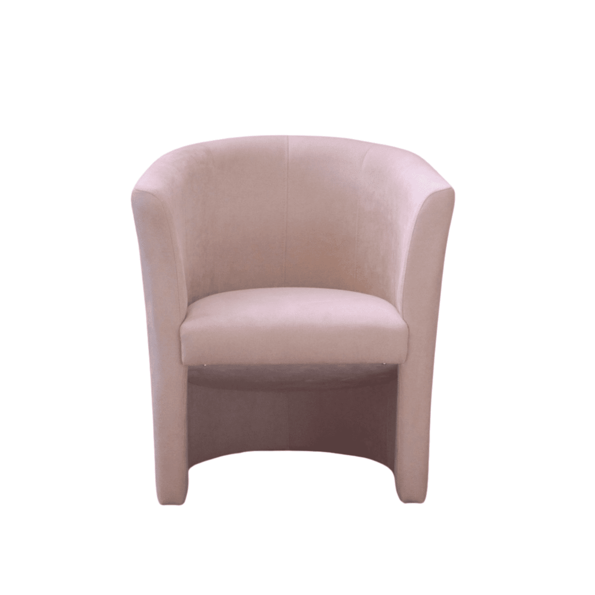 Poltrona in tessuto moderna "Belize" con struttura in legno cm 63,5x62,5 76h - MondoViro