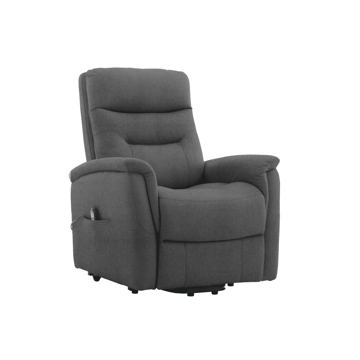 Poltrona reclinabile a 2 motori "Soft" in tessuto enjoy cm 82x90 108h - MondoViro