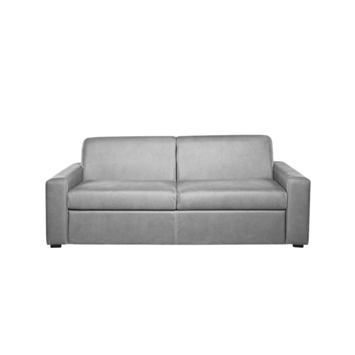 Divano letto a 3 posti contenitore "Flash" in tessuto sfoderabile cm 199x98 84h - MondoViro