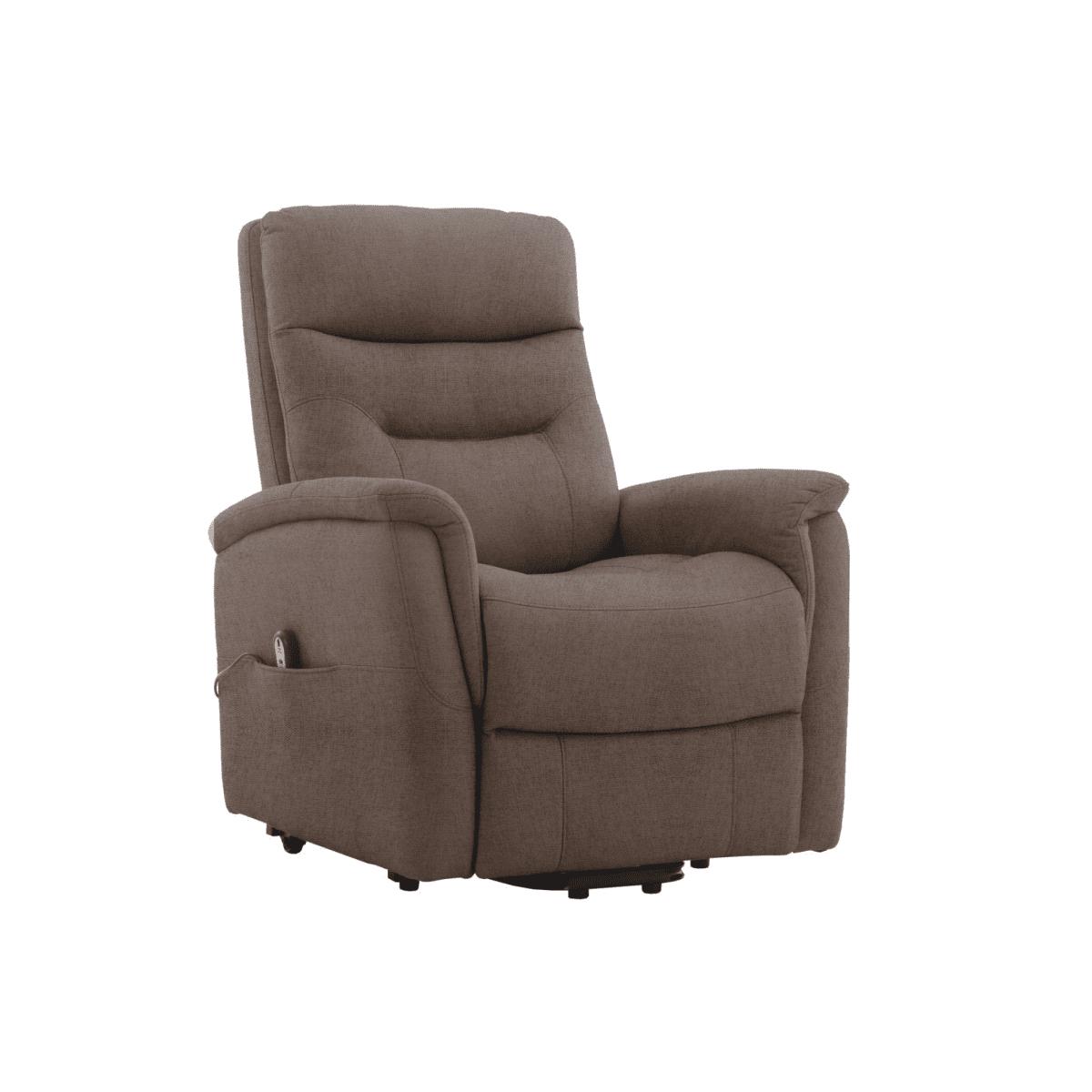 Poltrona reclinabile a 2 motori "Soft" in tessuto enjoy cm 82x90 108h - MondoViro