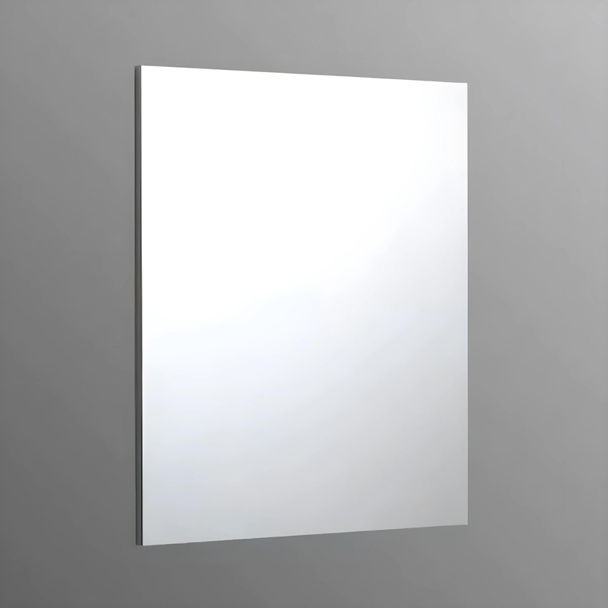 Specchio semplice da bagno "Piedra" rettangolare reversibile in ABS - MondoViro