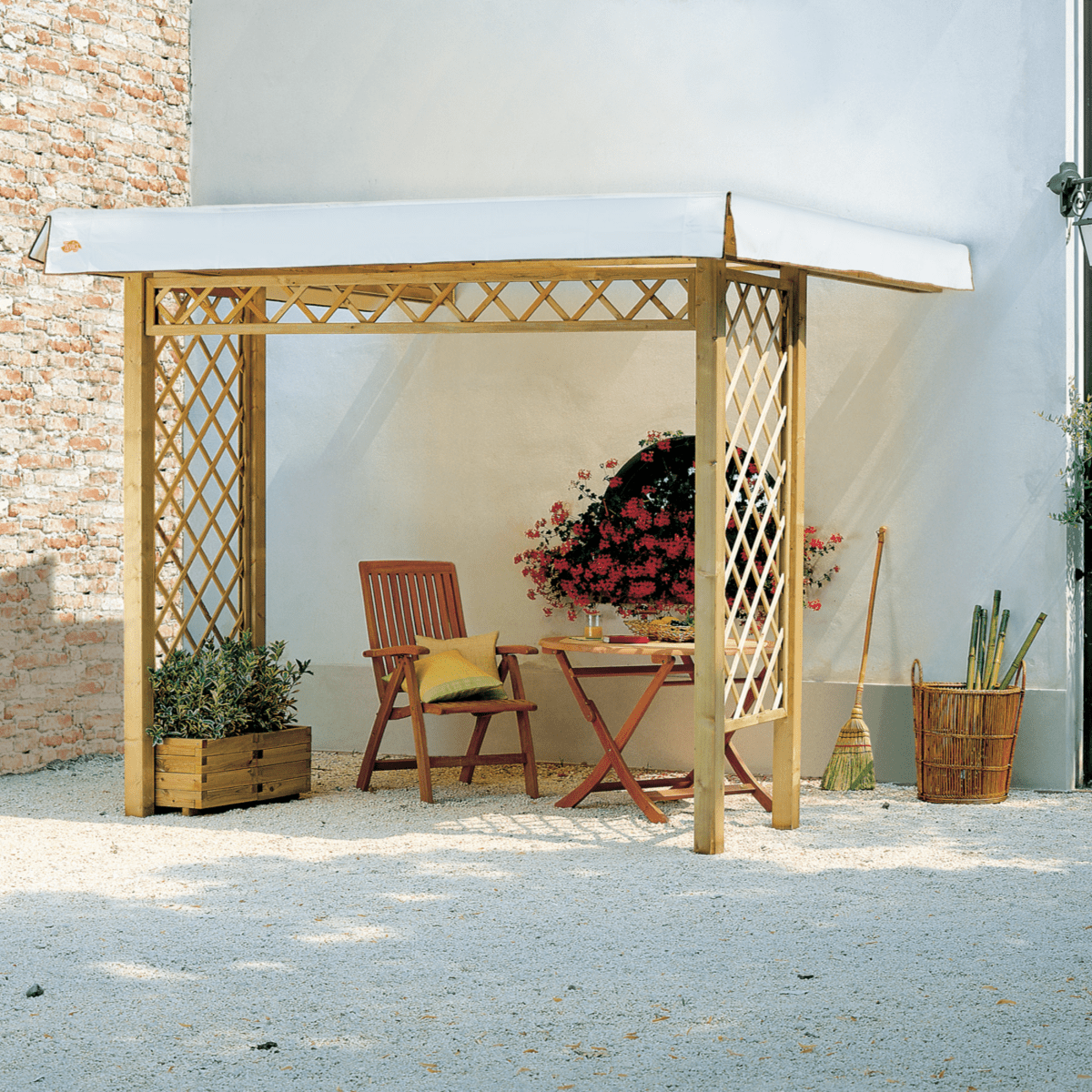 Kit telo per esterni "Genio" in PVC color avorio - MondoViro