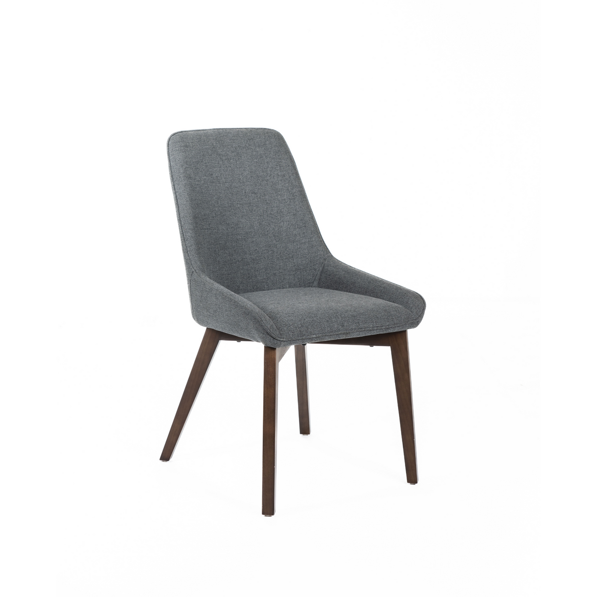 Set di sedie imbottite "Linea" da soggiorno moderne in tessuto cm 49,5x62 87h