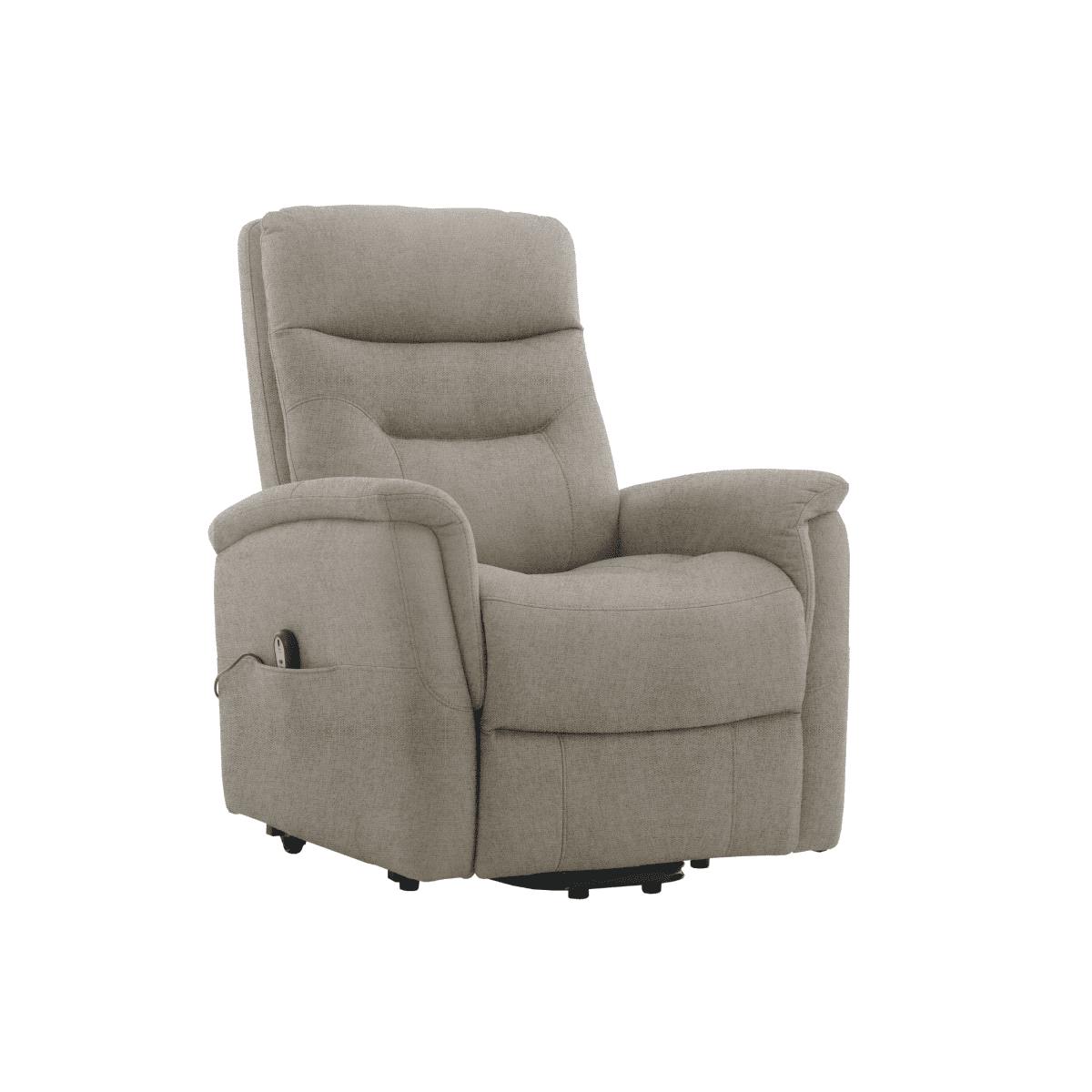 Poltrona reclinabile a 2 motori "Soft" in tessuto enjoy cm 82x90 108h - MondoViro