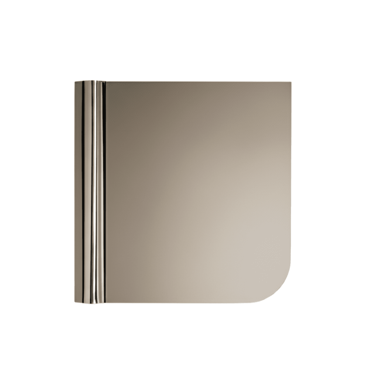 Specchio decorativo "Sinuo" in vetro fuso con onda versatile - MondoViro