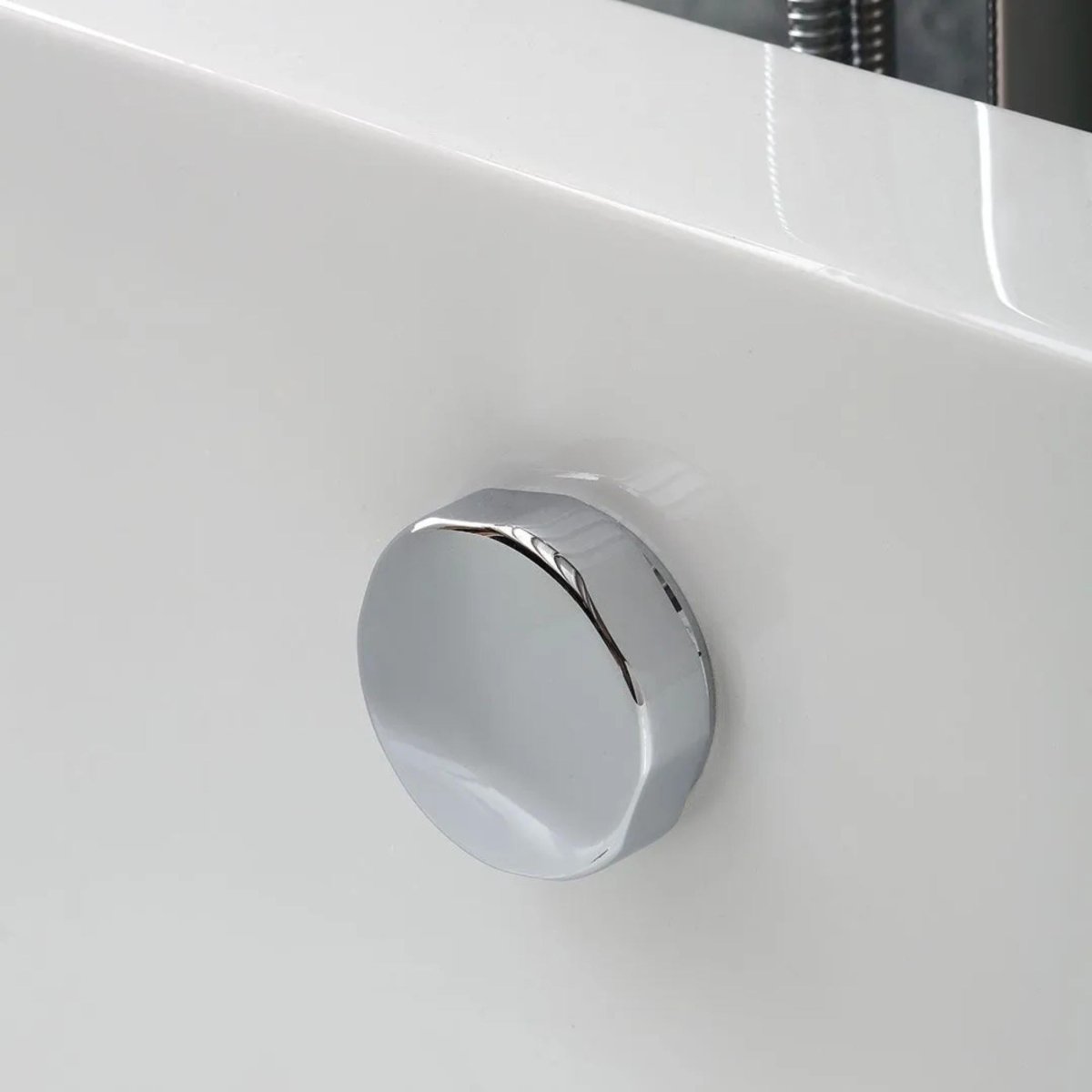 Vasca da bagno freestanding "Camilla" in acrilico bianco cm 170x75 56h - MondoViro
