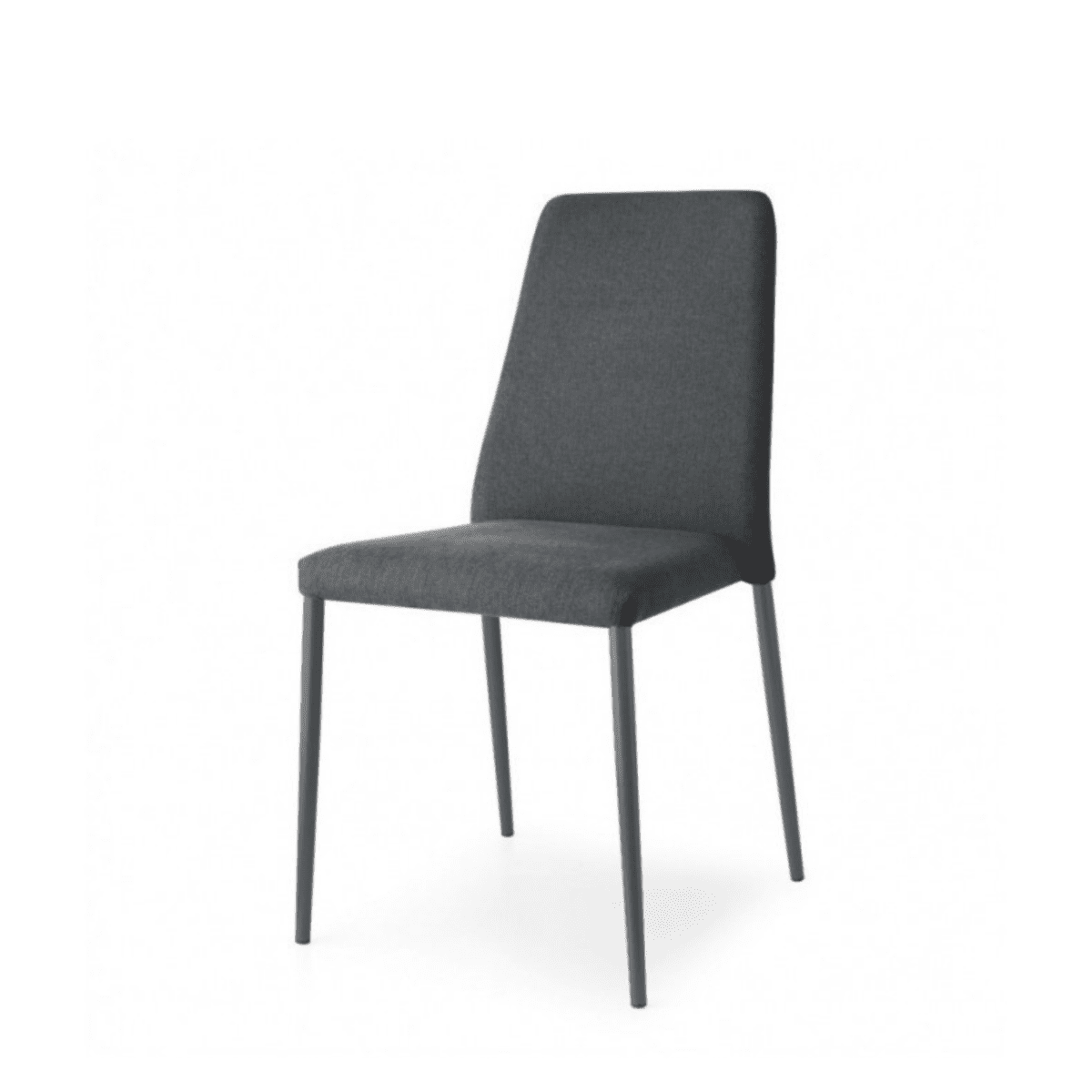 Set di sedie moderne da soggiorno "Club" con seduta e schienale imbottiti cm 47x57 91h - MondoViro