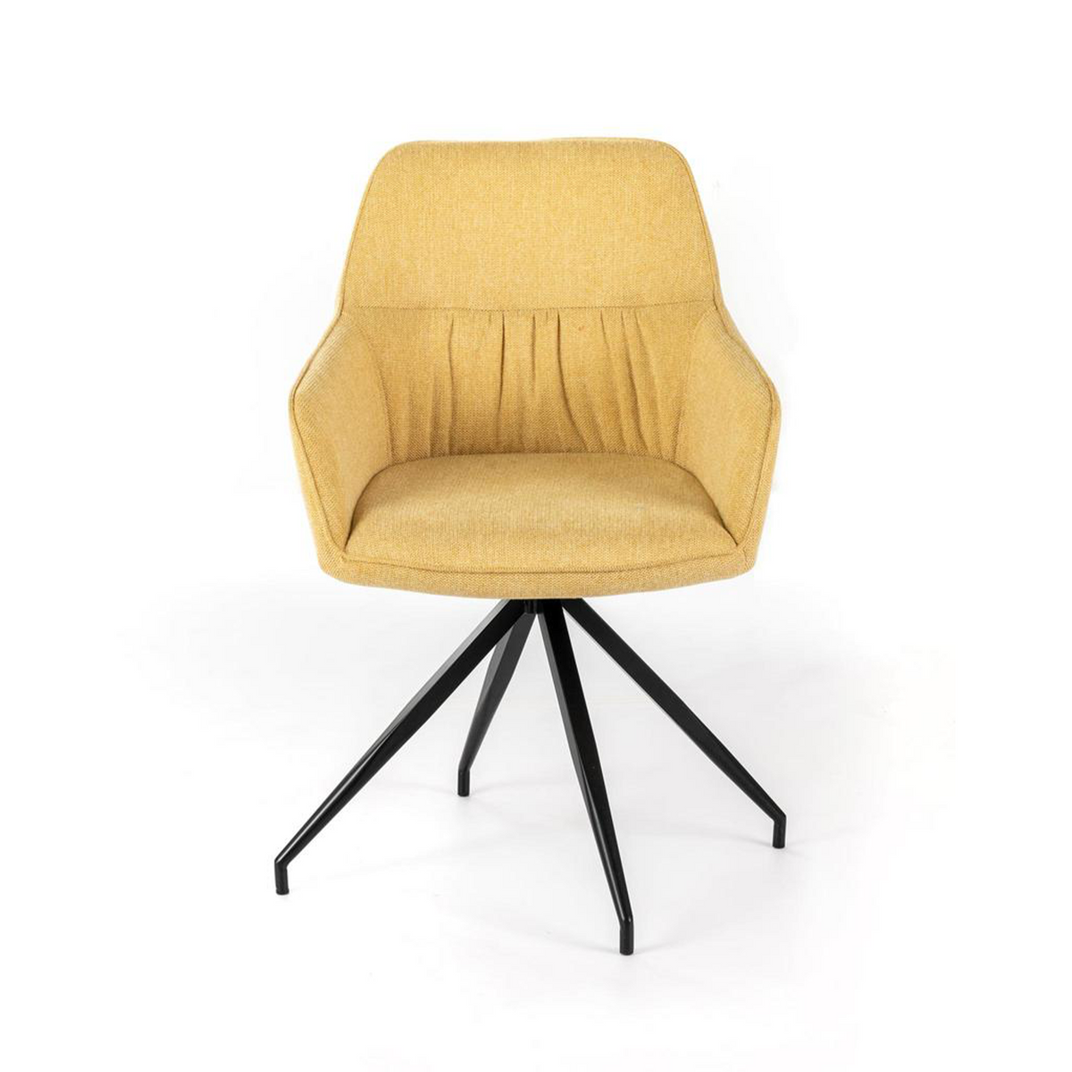 Set di sedie imbottite "Anemone" poltrone moderne da soggiorno in tessuto