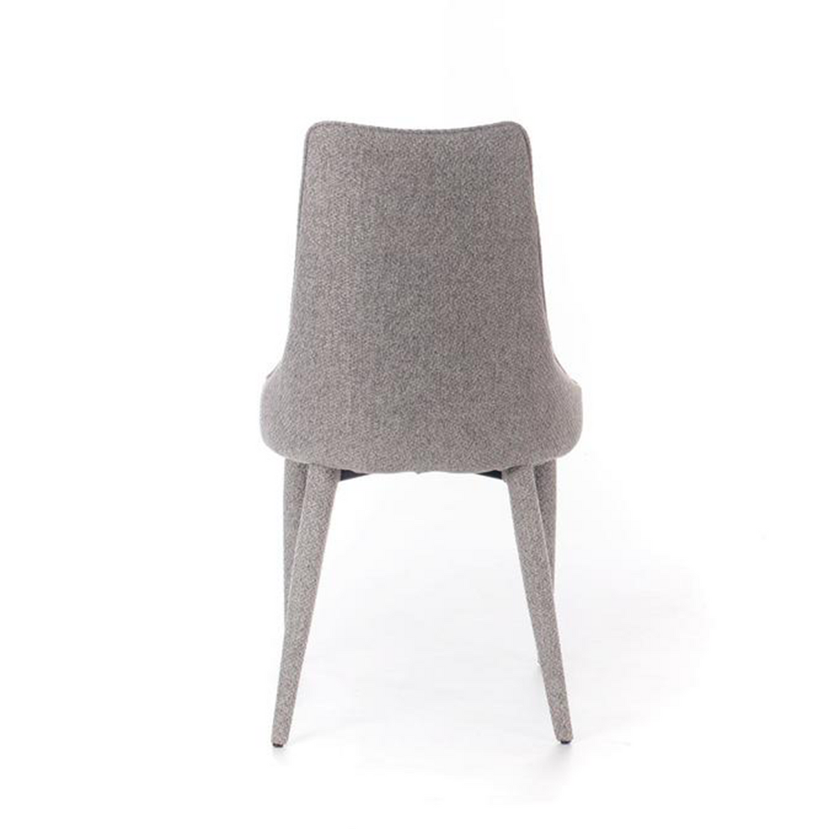 Set 4 sedie imbottite "Edera" poltrone moderne in tessuto cm 46x46 91h