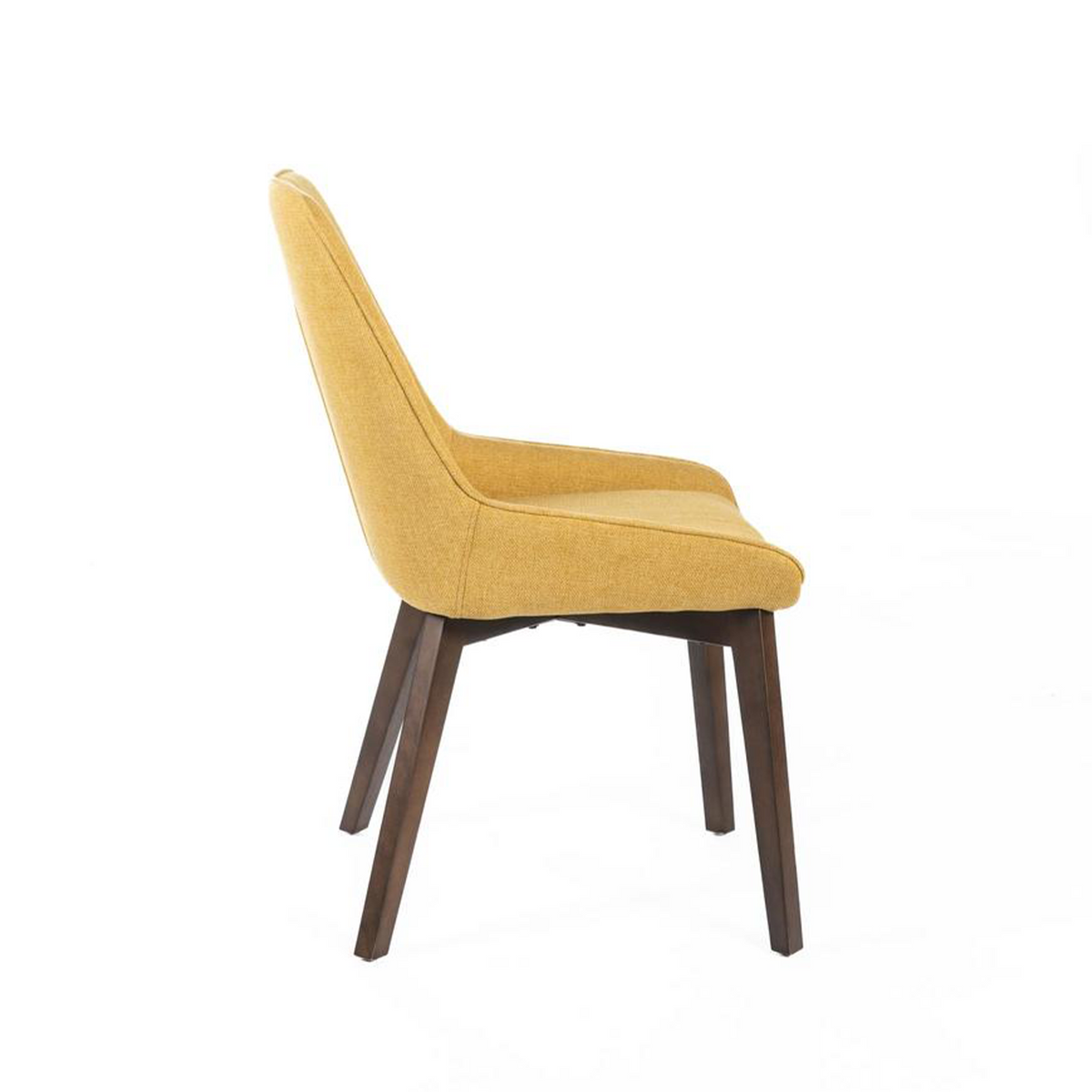 Set di sedie imbottite "Linea" da soggiorno moderne in tessuto cm 49,5x62 87h
