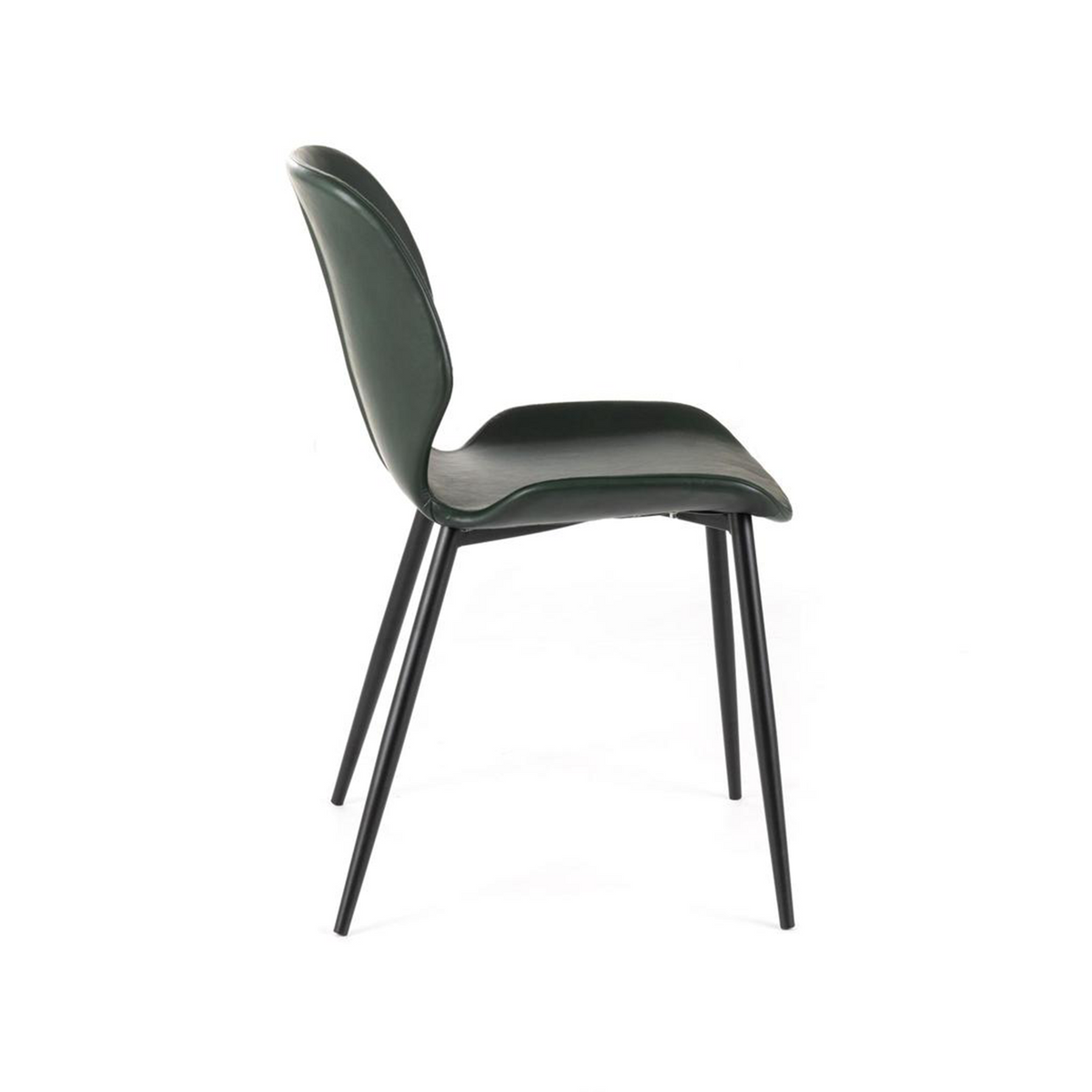 Set di sedie eleganti in similpelle "Liam" soft touch vintage cm 45x55 83h