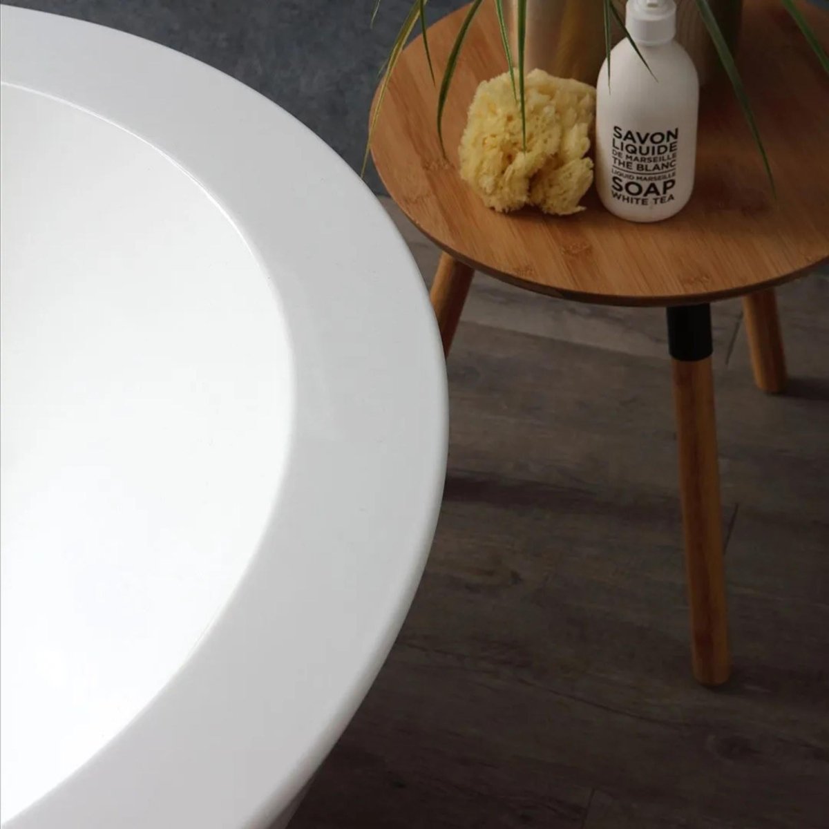 Vasca da bagno freestanding "Camilla" in acrilico bianco cm 170x75 56h - MondoViro
