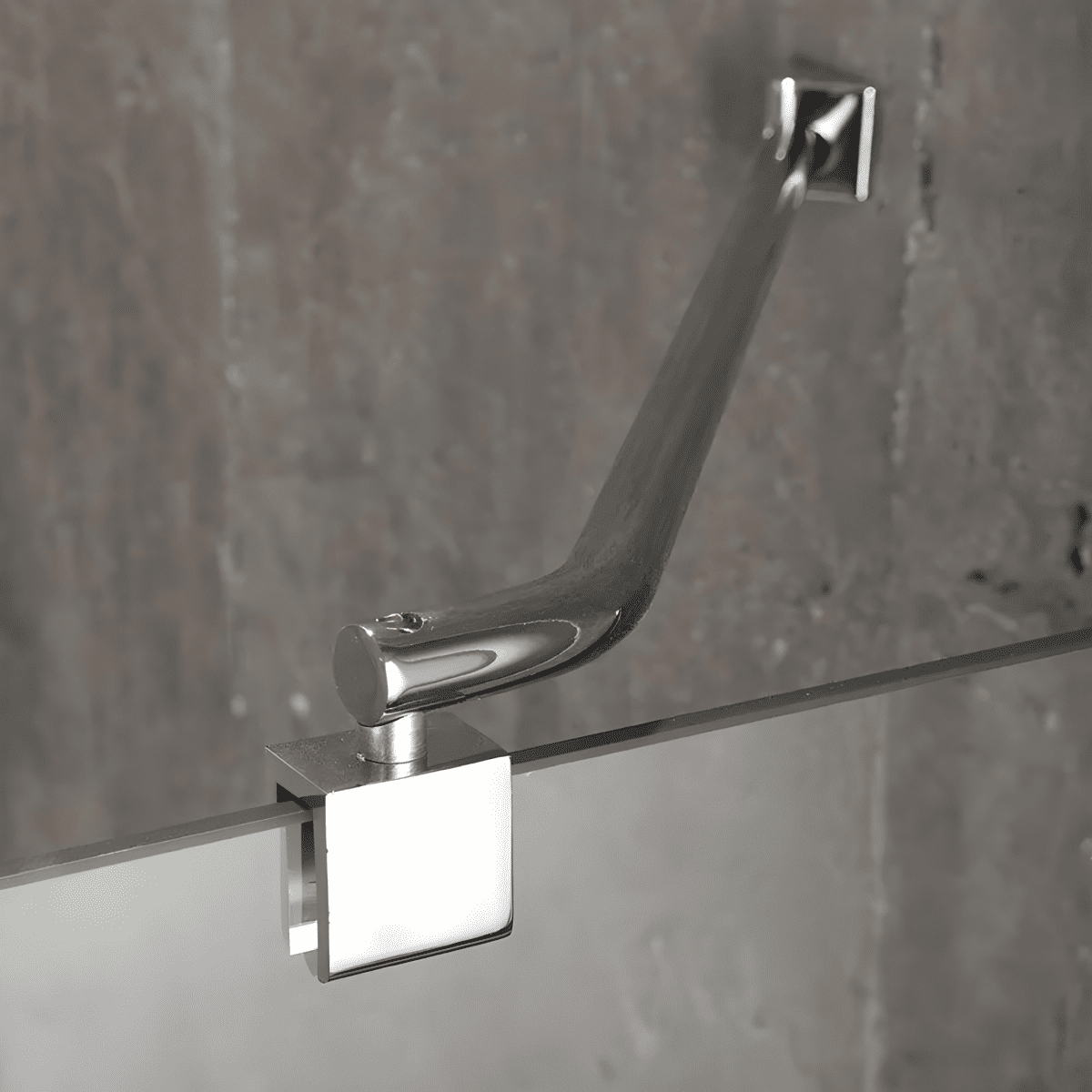 Box doccia senza telaio "Lion" in vetro temperato trasparente h 190 cm - MondoViro