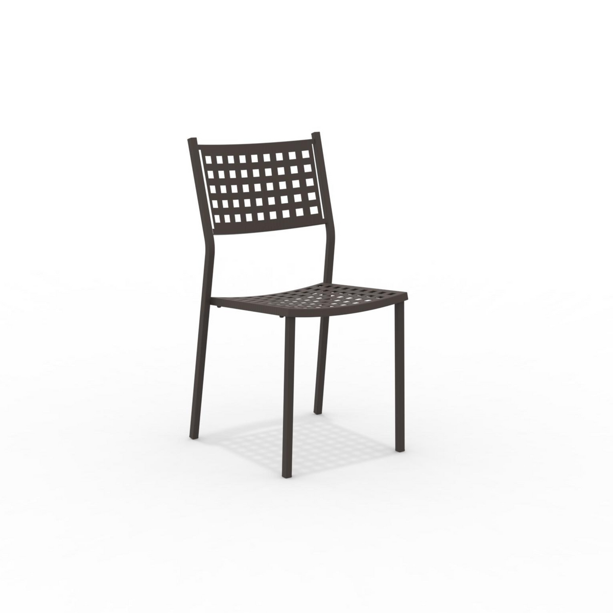 Sedie in metallo impilabili da giardino "Alice" senza braccioli cm 43x48 85h