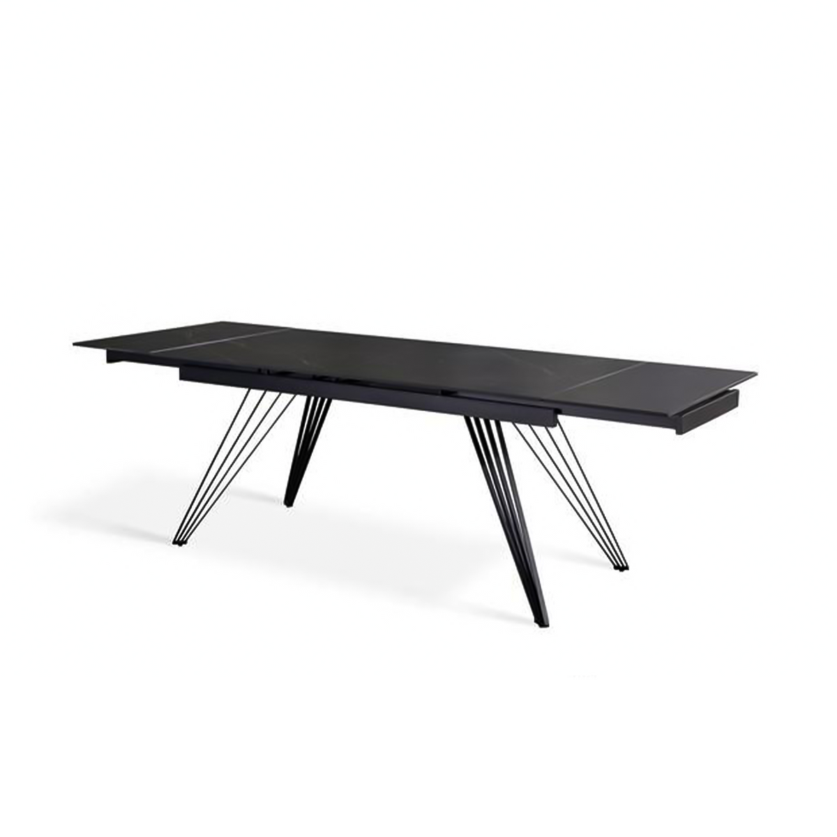 Tavolo allungabile "David1" piano in ceramica cm 160/240x90 76h