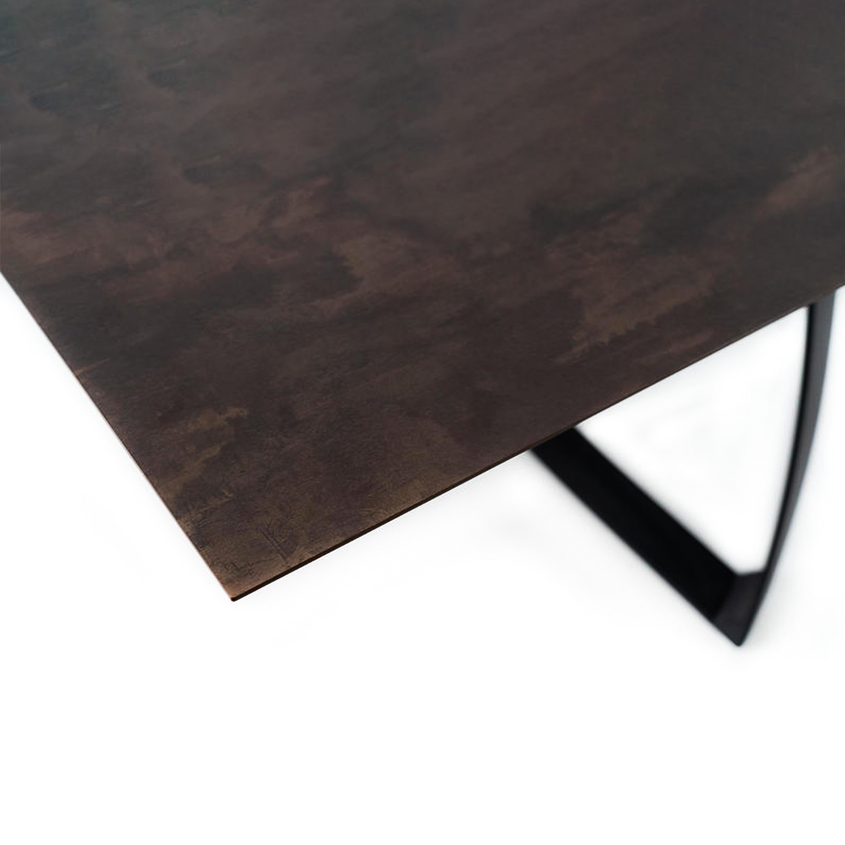 Tavolo allungabile "Hugo" piano in HPL gambe in alluminio 10 posti cm 270x90 76h
