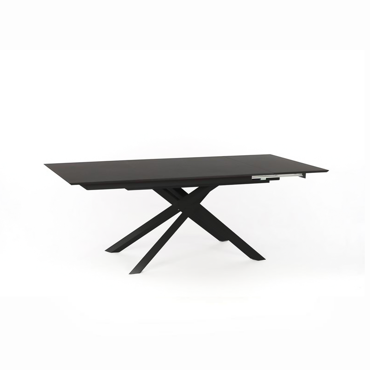 Tavolo allungabile "Jade" piano in HPL gambe in alluminio cm 170/270x90 76h