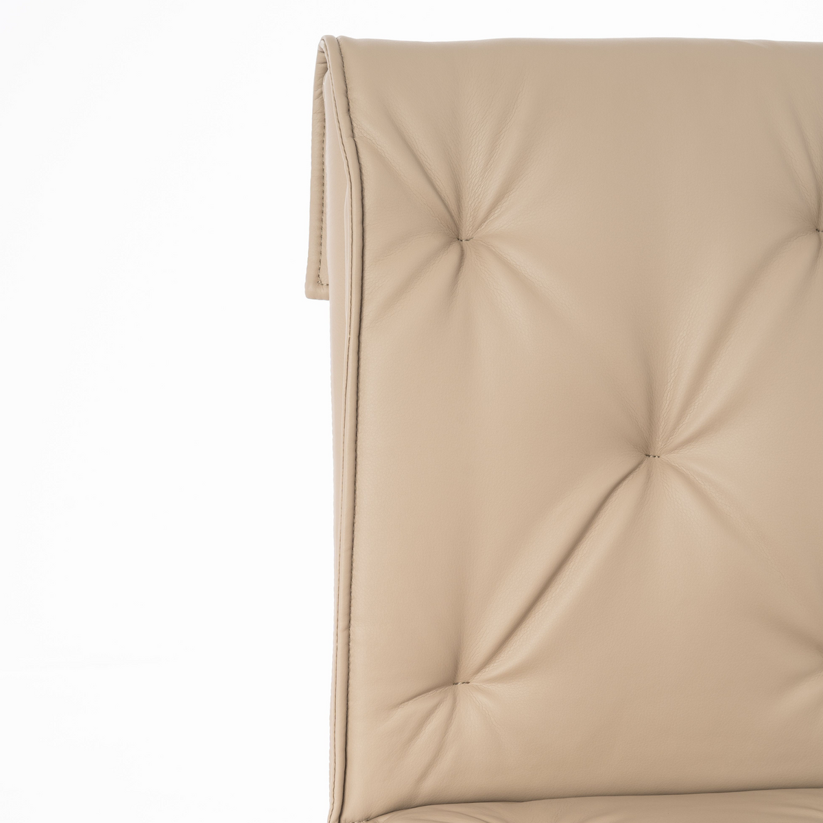 Set di sedie imbottite in similpelle "Sofistiq" poltrone moderne cm 56x44 91h