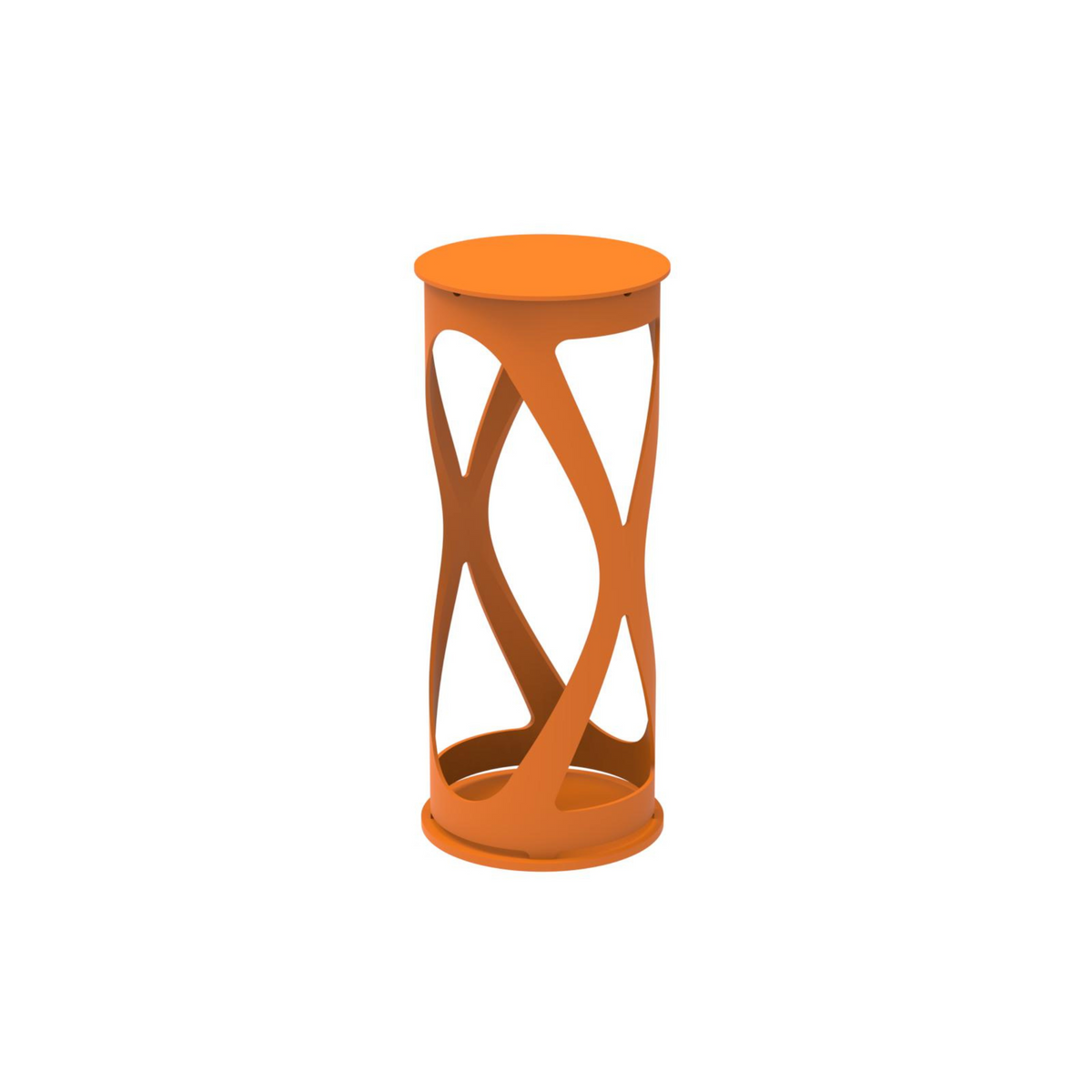 Lampada da tavolo in metallo "Luna" ricaricabile da esterno cm 12x12 26h