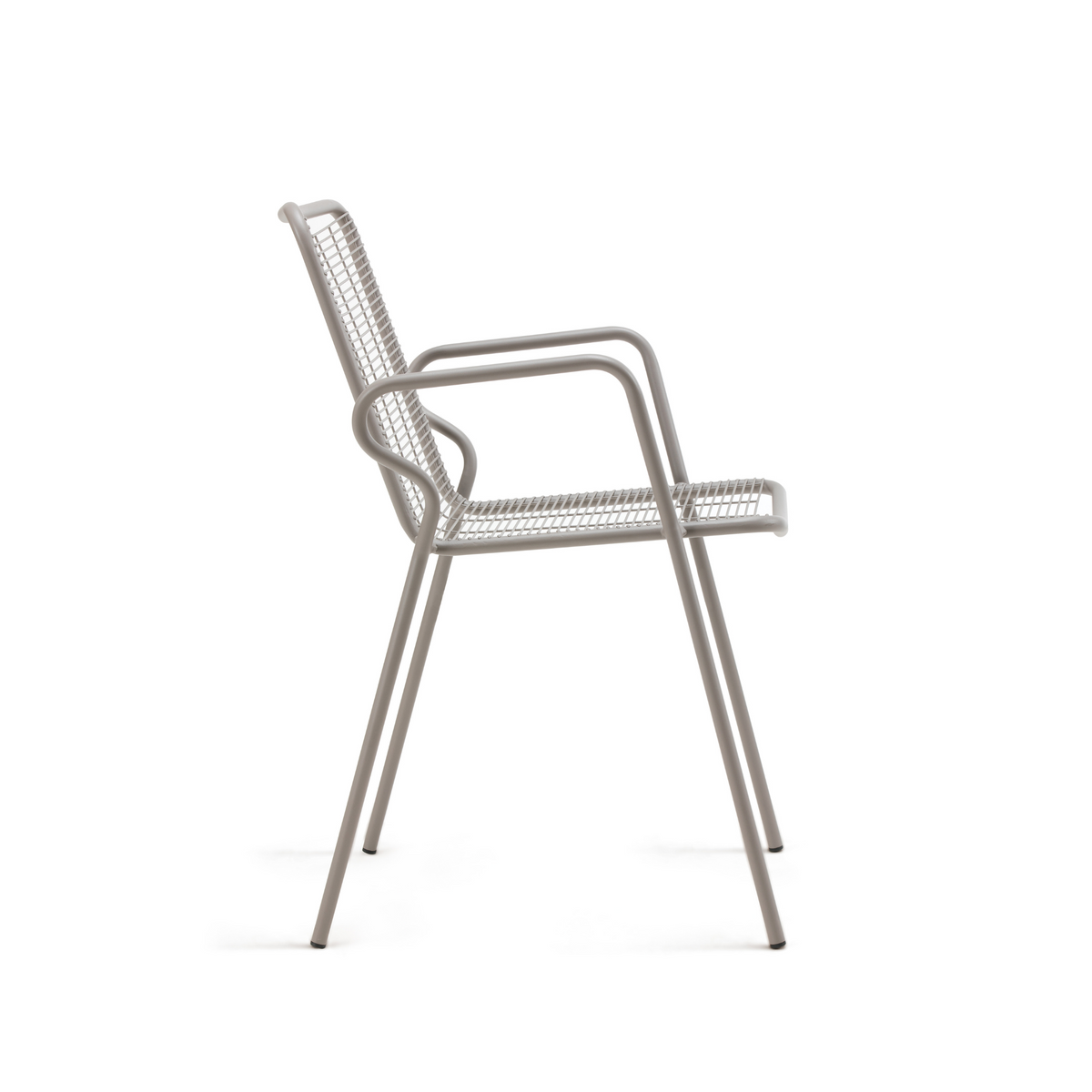 Sedie impilabili "Roma" in metallo verniciato a polvere cm 54x60 84h