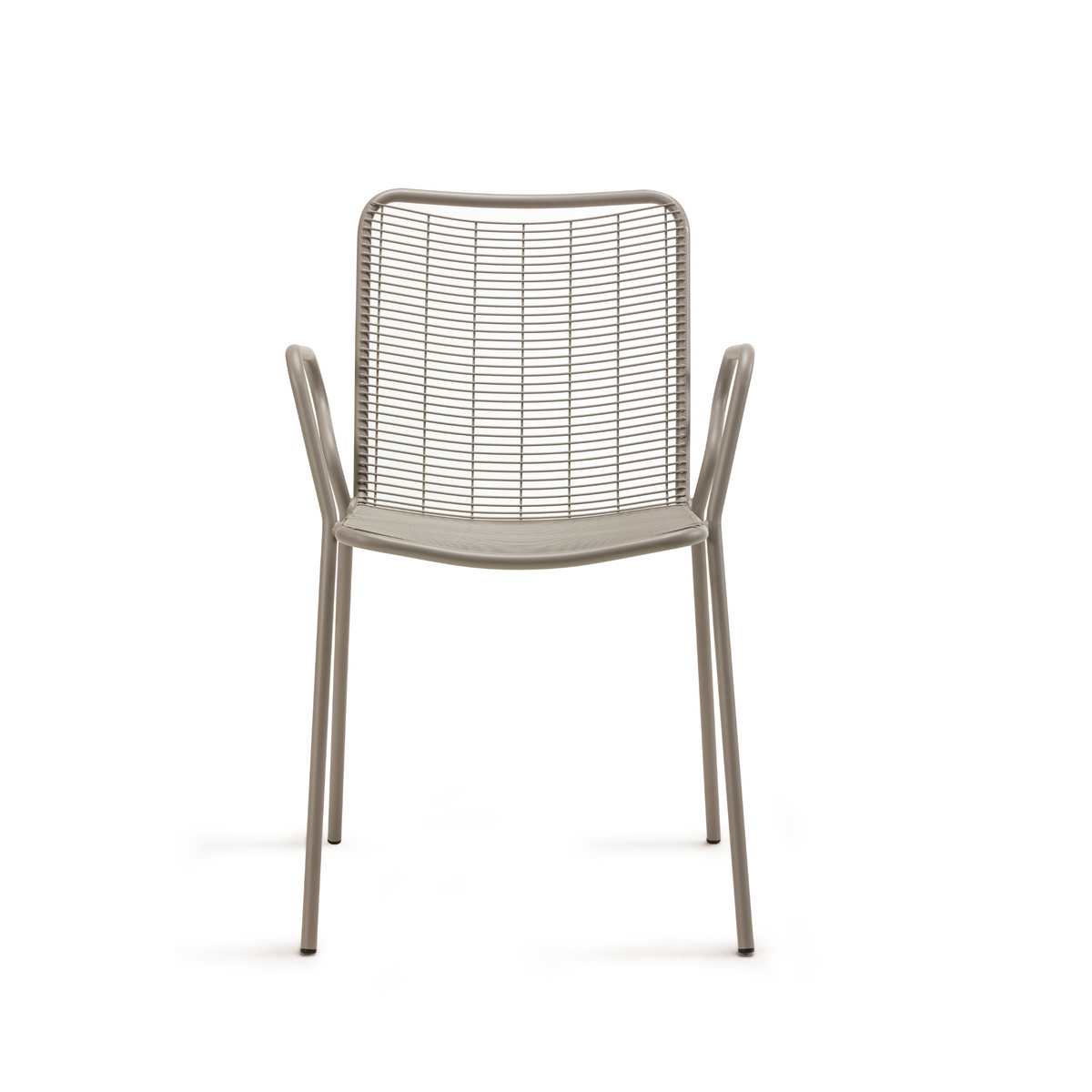 Sedie impilabili "Roma" in metallo verniciato a polvere cm 54x60 84h