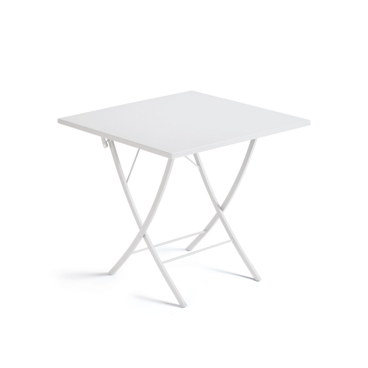 Tavolo pieghevole in metallo zincato "Vegas" per giardino h 75 cm