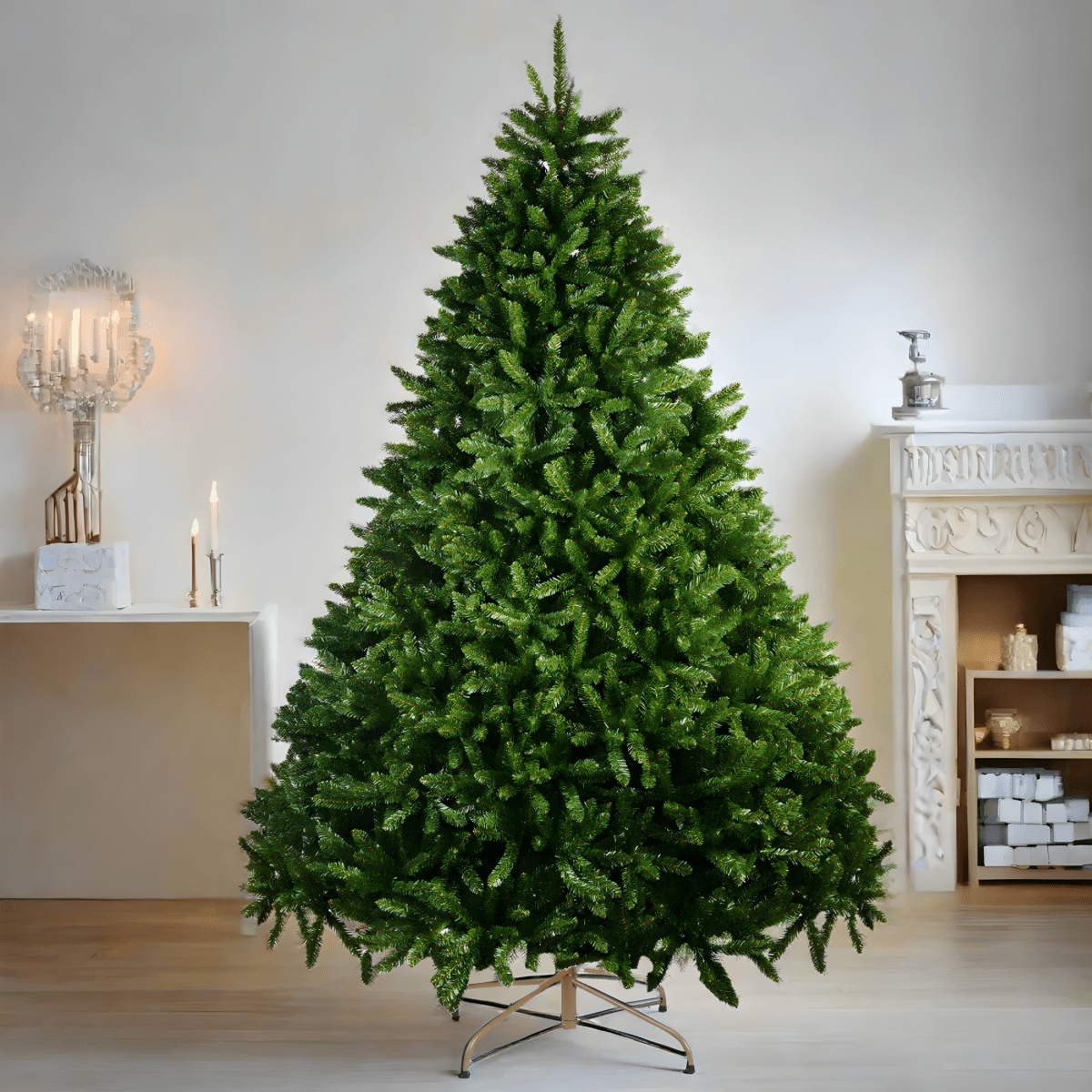 Albero di Natale realistico "Brina" in PVC di altissima qualità - MondoViro