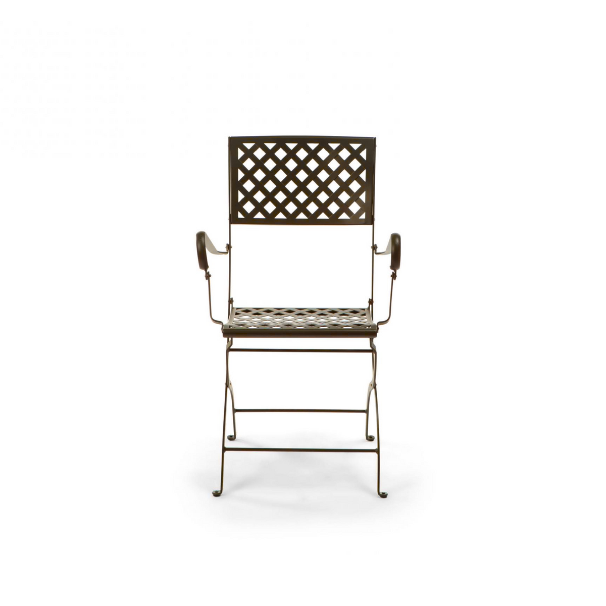 Set di sedie pieghevoli in metallo "Springtime" da giardino cm 52x56 90h
