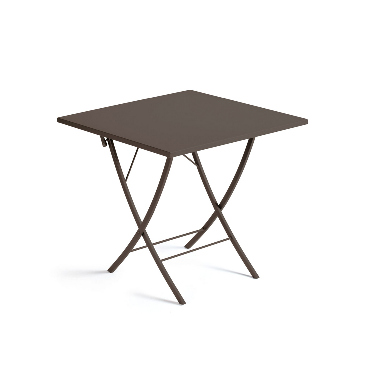 Tavolo pieghevole in metallo zincato "Vegas" per giardino h 75 cm