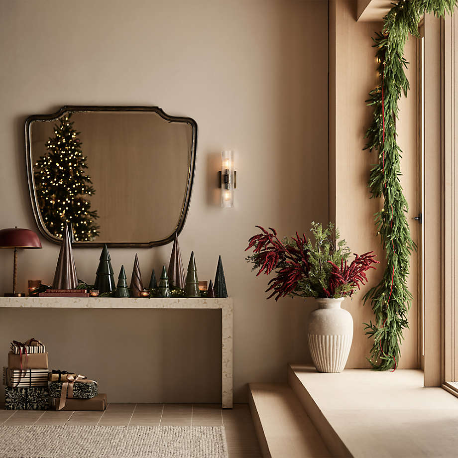 Ghirlanda natalizia Norfolk Pine "Pattyx" in Pe effetto Real Touch da 270 cm - MondoViro