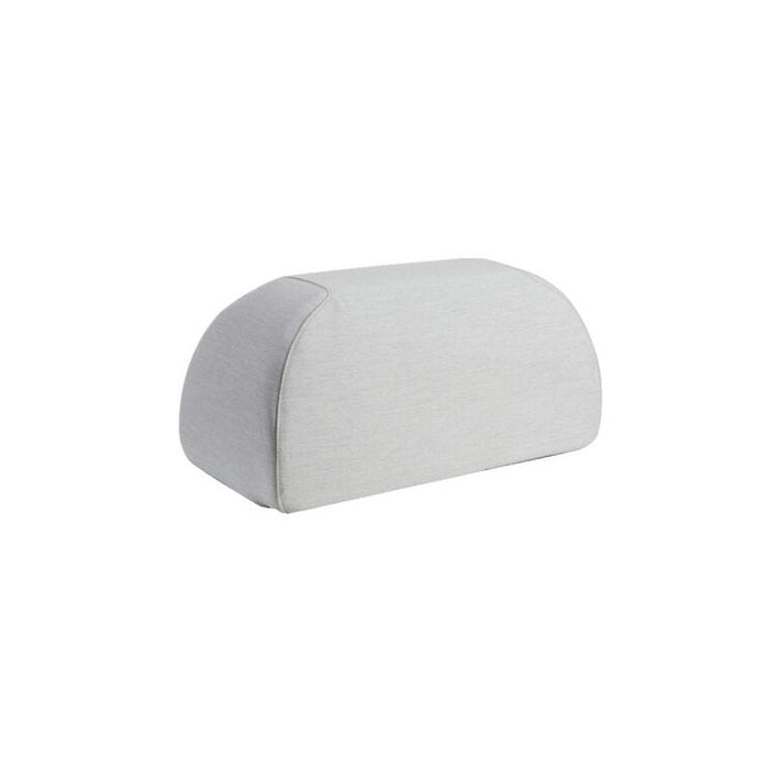 Modulo doppio divano imbottito "Santa Fe" in metallo da giardino cm 150x90 70h