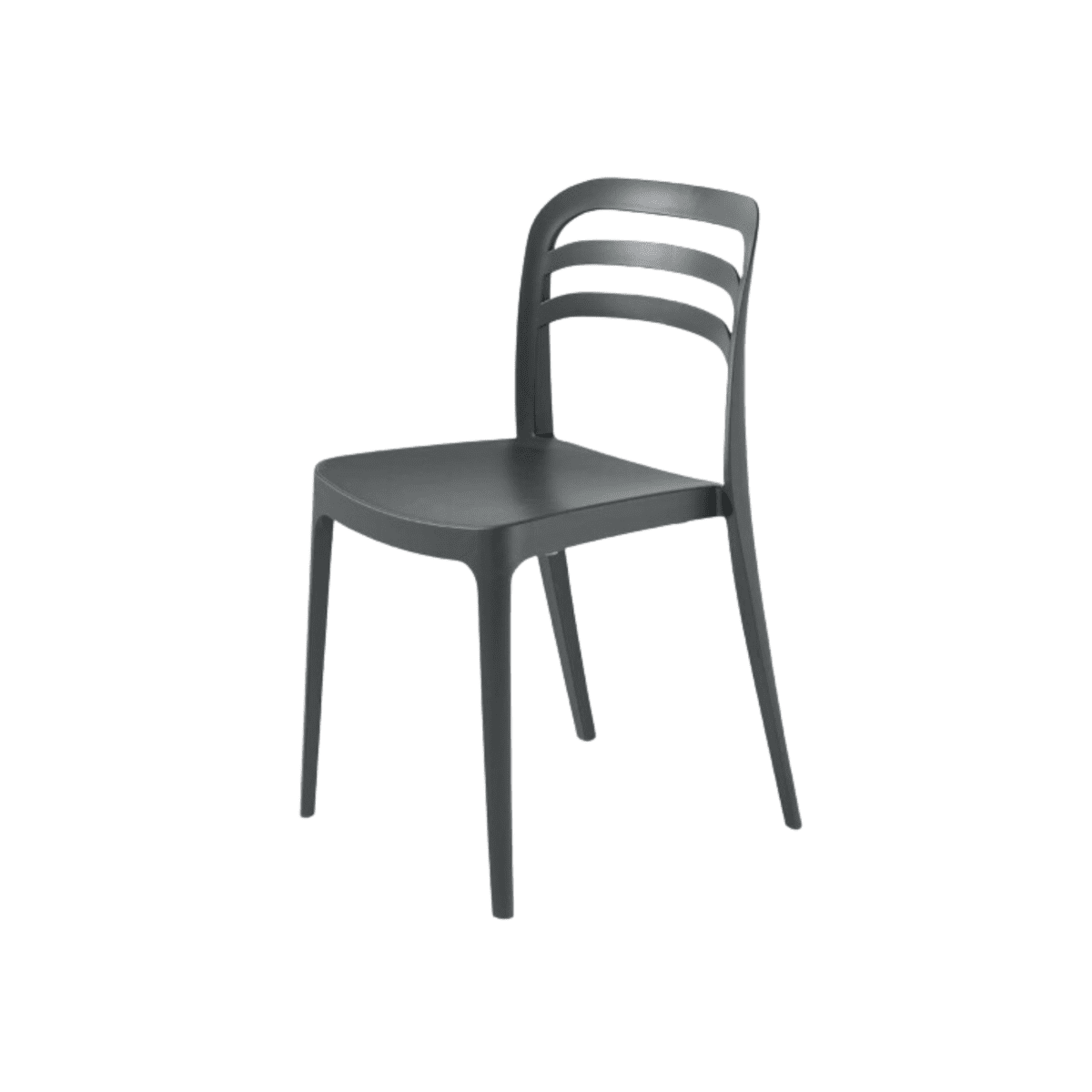 Set di sedie da pranzo "Guapa" in polipropilene cm 50x51 82h - MondoViro