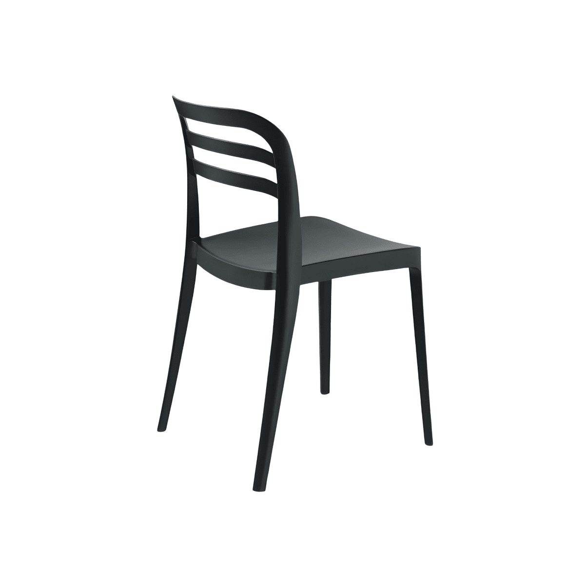 Set di sedie da pranzo "Guapa" in polipropilene cm 50x51 82h - MondoViro