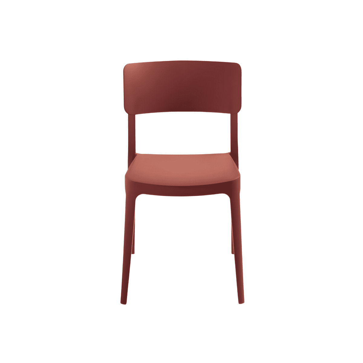 Set sedia impilabili "Maribela" in polipropilene cm 50x51 81h - MondoViro