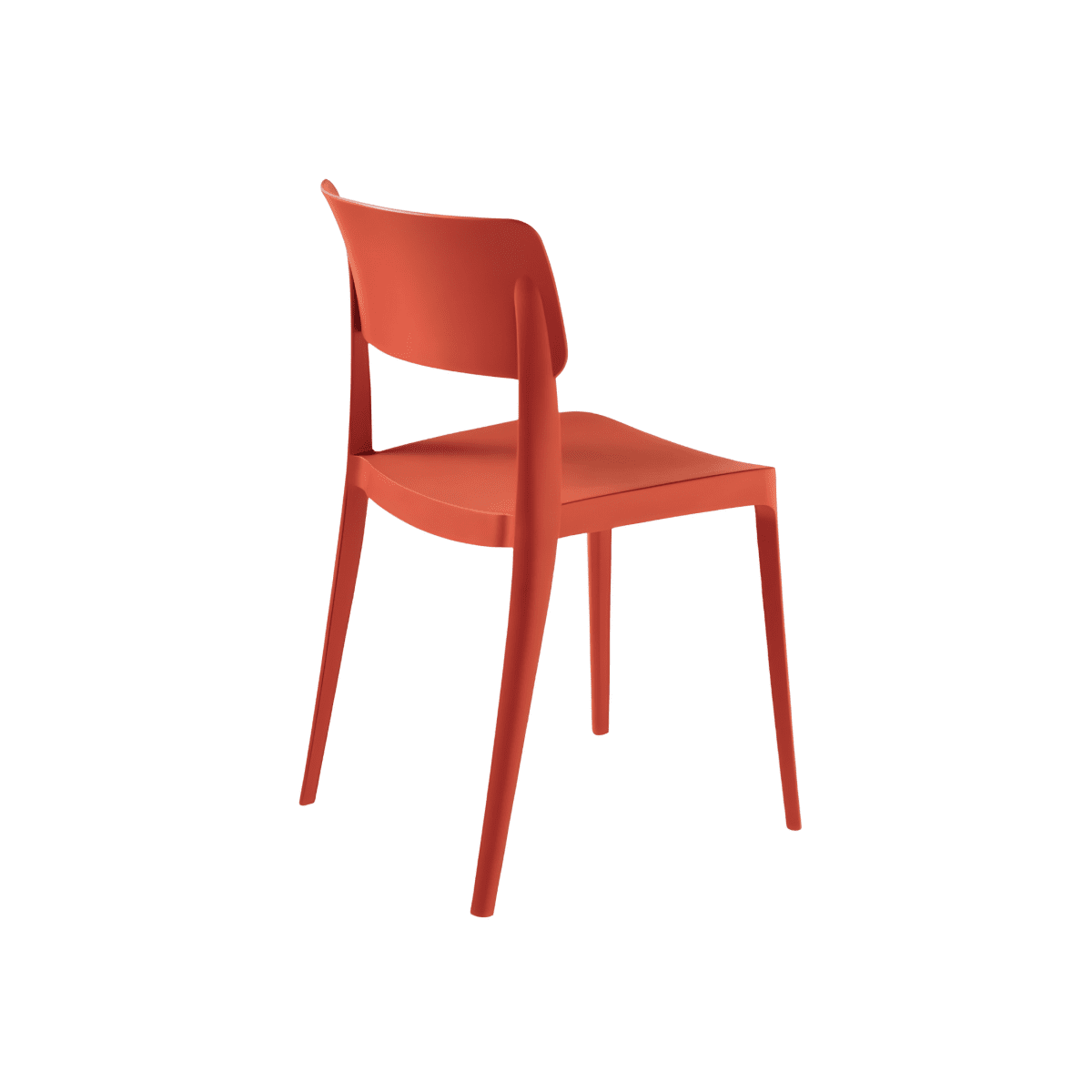 Set sedia impilabili "Maribela" in polipropilene cm 50x51 81h - MondoViro