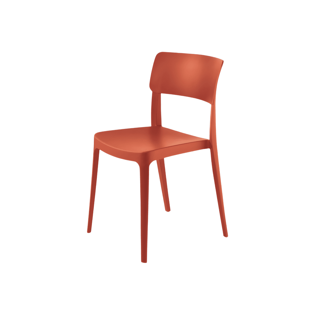 Set sedia impilabili "Maribela" in polipropilene cm 50x51 81h - MondoViro