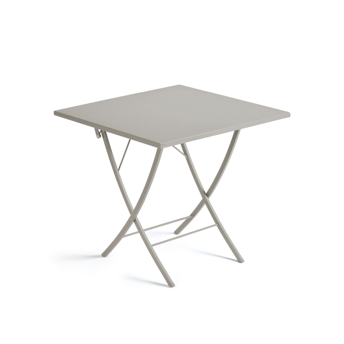 Tavolo pieghevole in metallo zincato "Vegas" per giardino h 75 cm