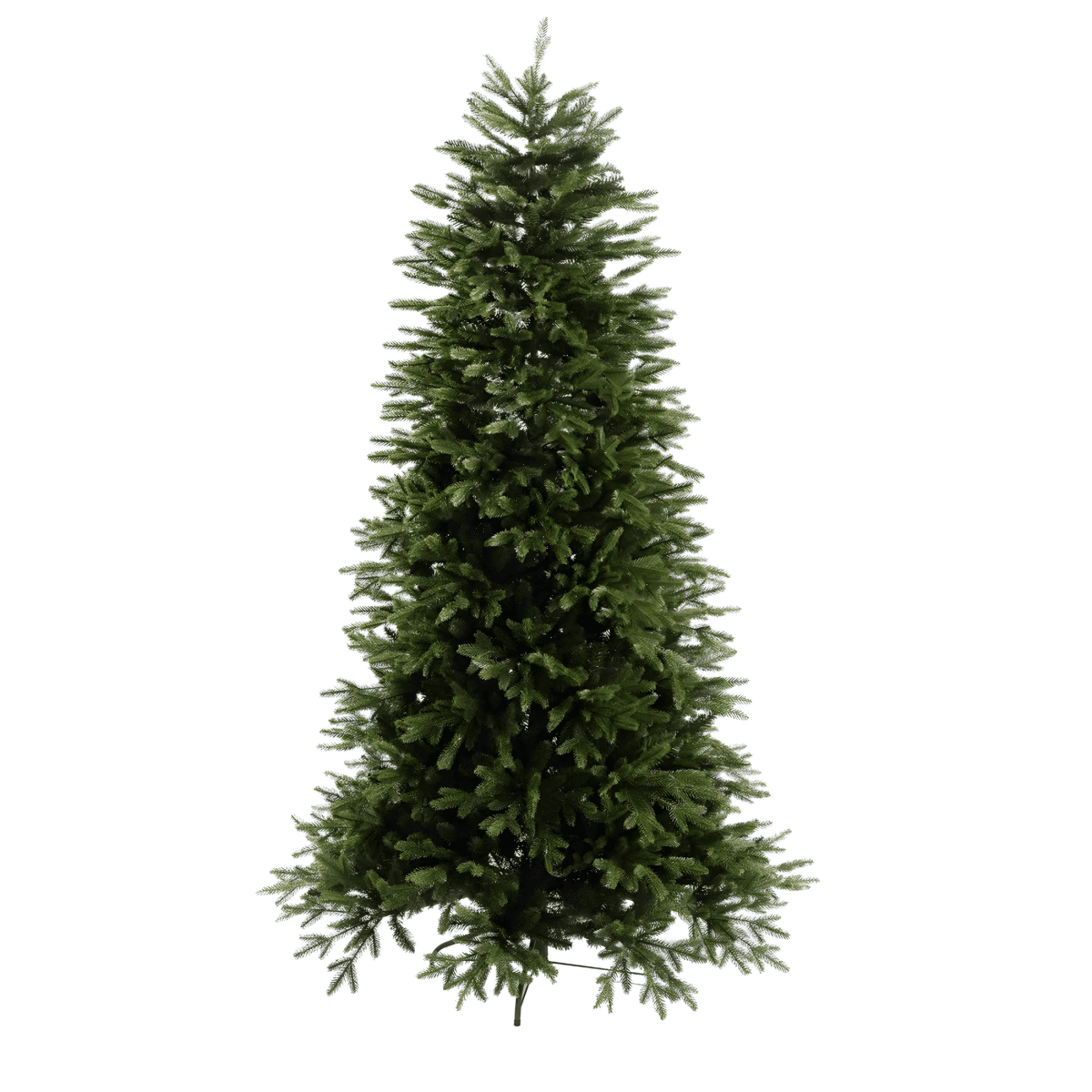 Albero di Natale "Ginger" 70% PE con tronco marrone effetto Real Touch + PVC di altissima qualità - MondoViro