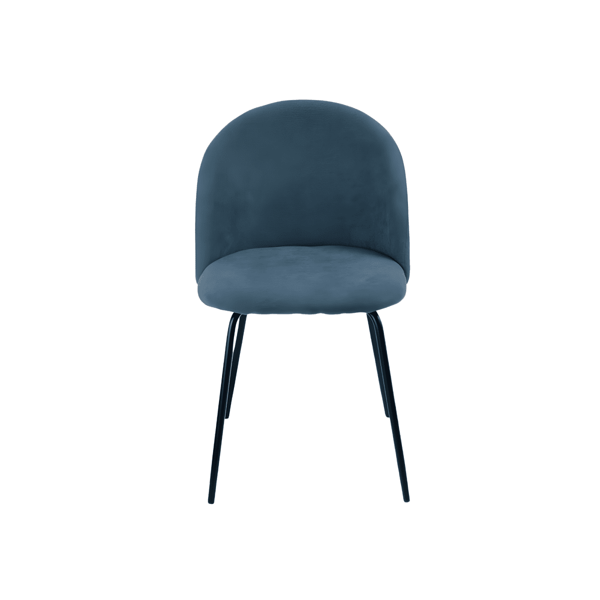 Set sedie da pranzo in tessuto moderne "Prince" con imbottitura cm 50x52 81h - MondoViro