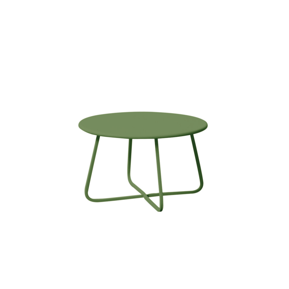 Tavolo basso in metallo "Daisy14" da esterno cm 65x65 40h