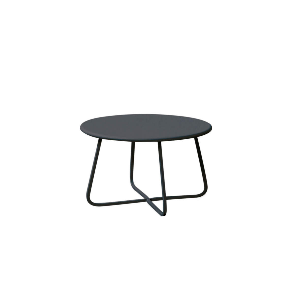 Tavolo basso in metallo "Daisy14" da esterno cm 65x65 40h