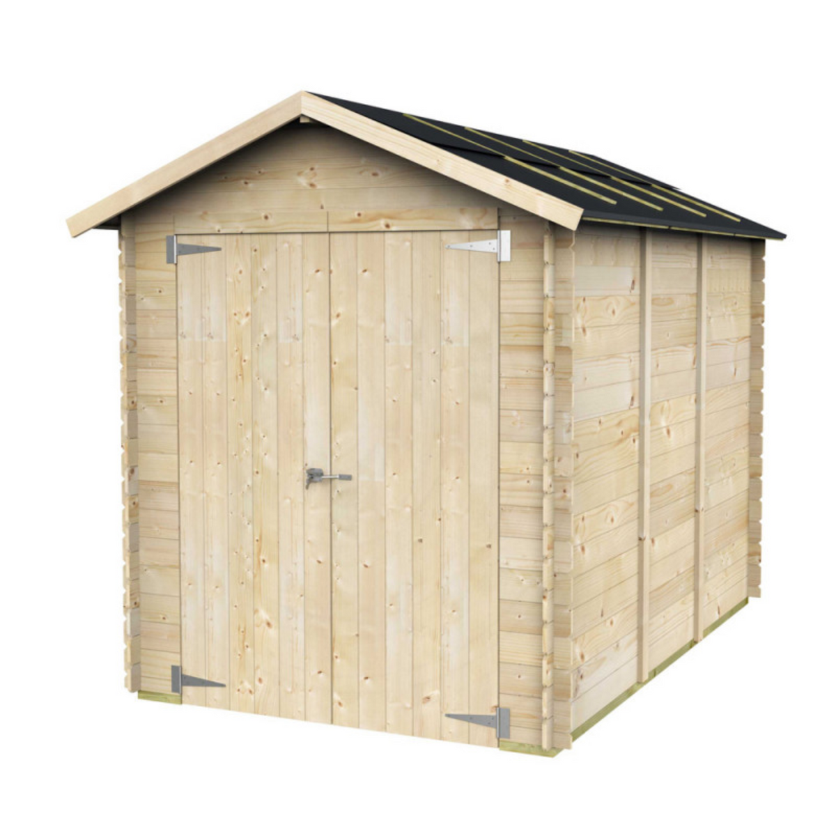 Casetta in legno da giardino "Naova" cm 178x273 192h doppia porta