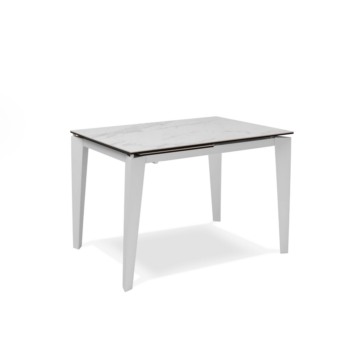 Tavolo moderno allungabile "Fast" con piano in ceramica su vetro temperato