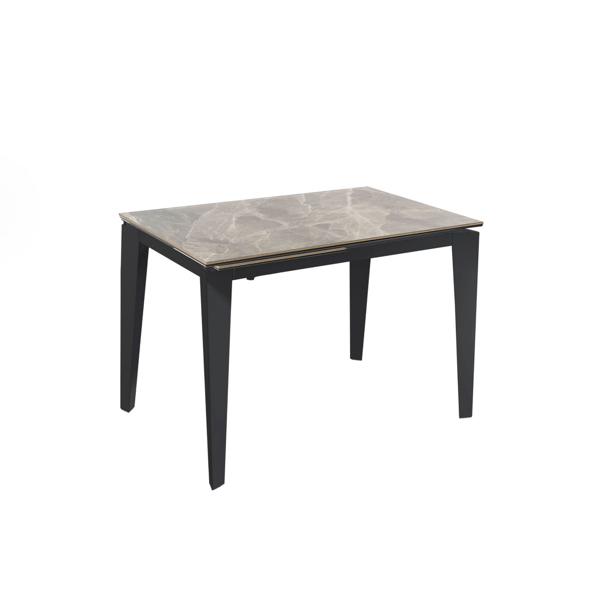 Tavolo moderno allungabile "Fast" con piano in ceramica su vetro temperato